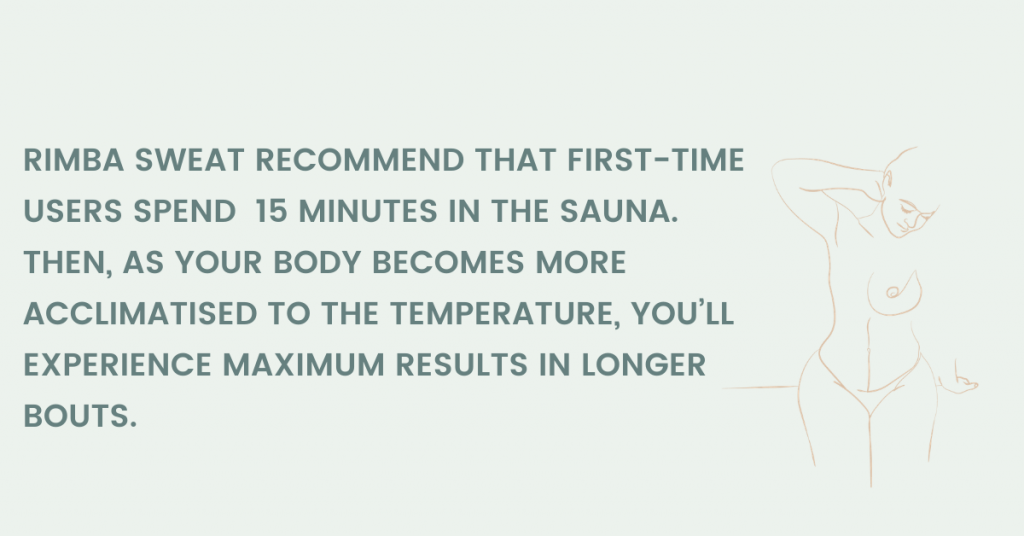 What's the Best Infrared Sauna Temperature? | Rimba Sweat