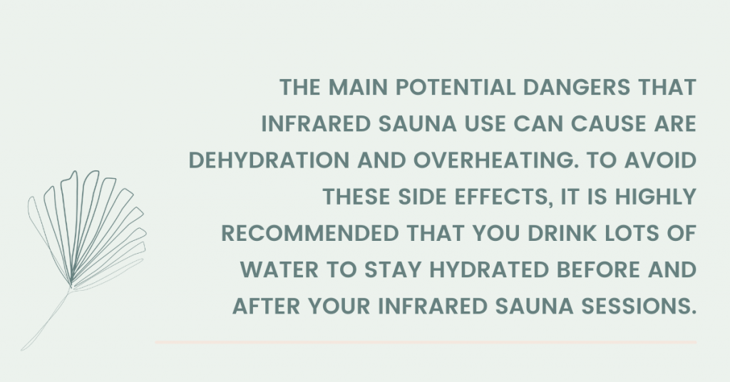 infrared sauna safety tips infographic
