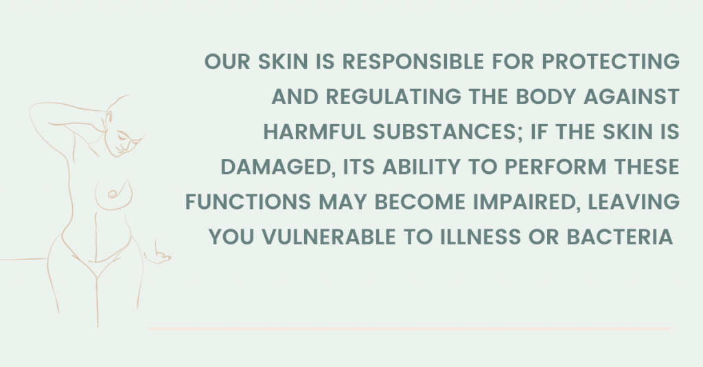 Impacts of damaged skin