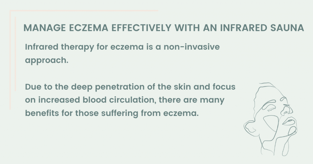How Infrared Sauna Can Help Manage Eczema Effectively Text