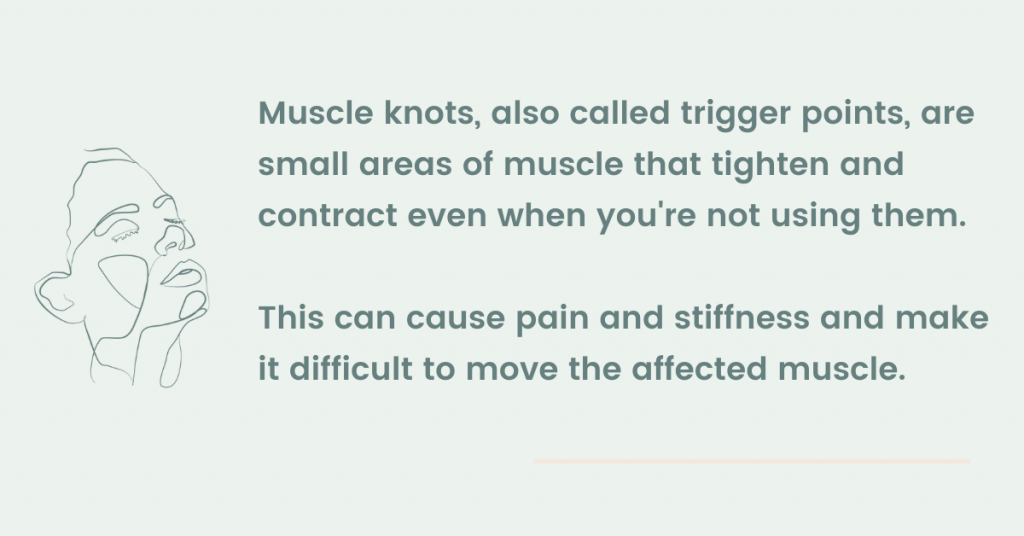 what are muscle knots and how can an infrared sauna help manage them