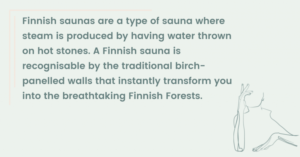 Finnish sauna definition