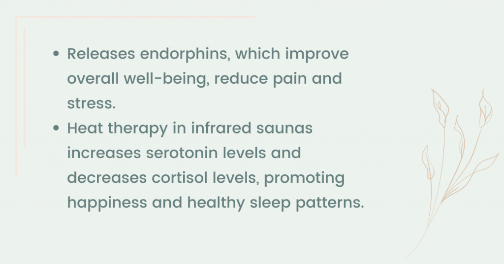 Discover the benefits of infrared sauna on mood. 
