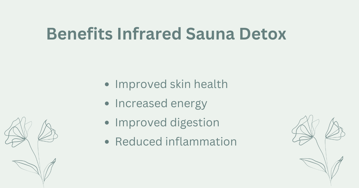 benefits of infrared sauna detox